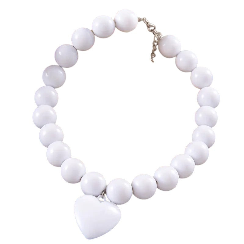 Ketting| Hartje | Wit