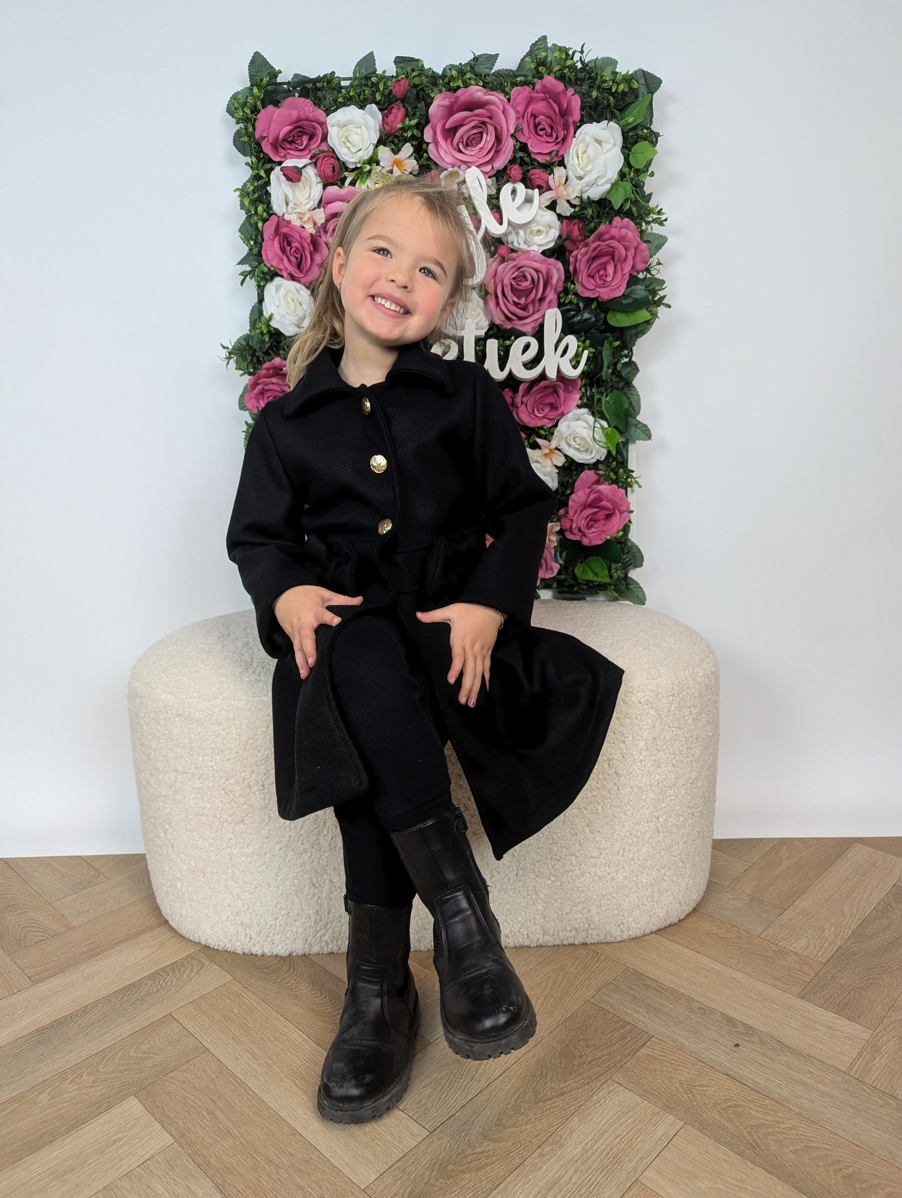 Jas | Strikje | Zwart
