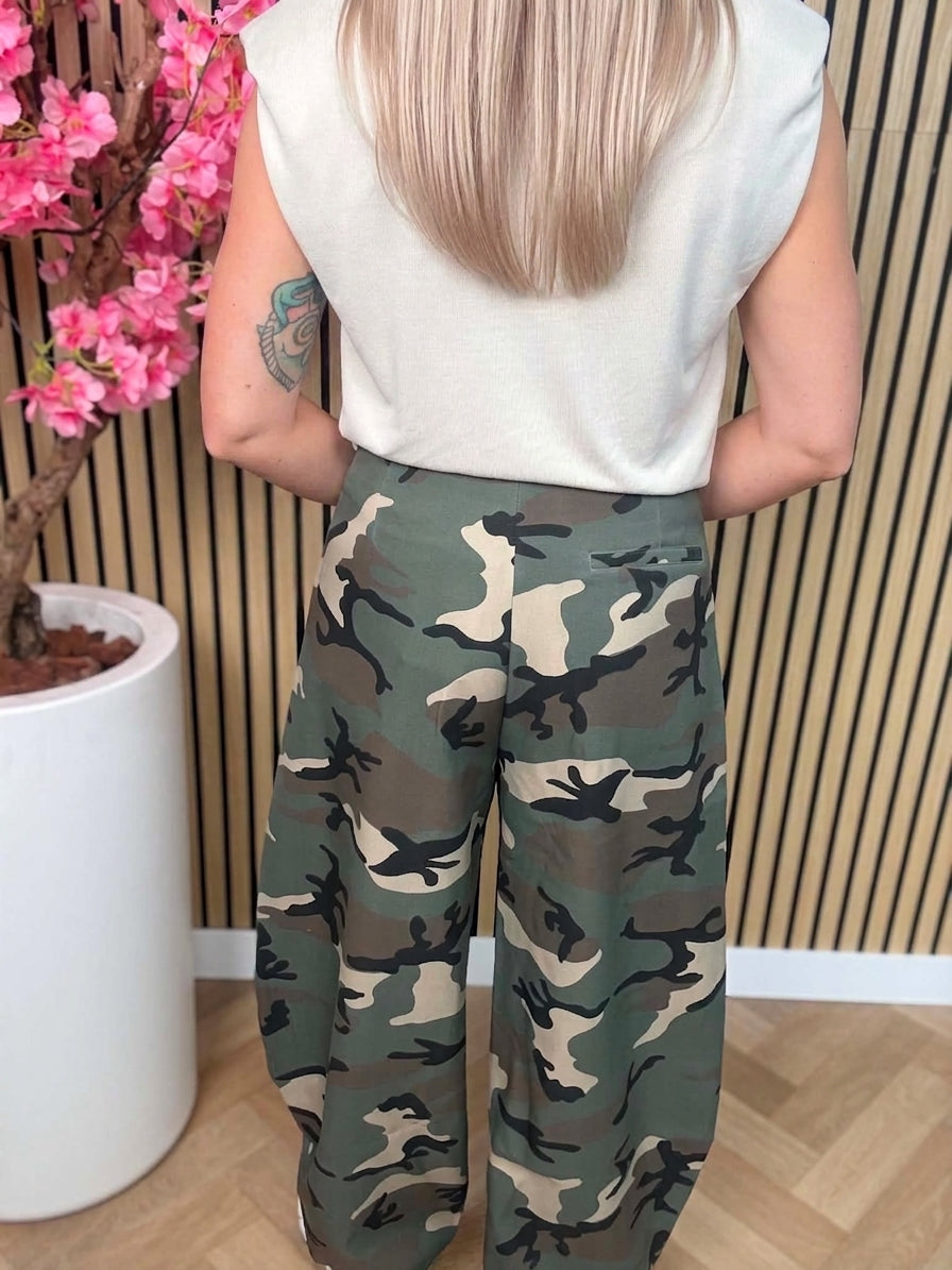 Broek Barrel | Camouflage | Ambika